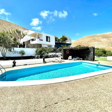 Lejlighed Apartamento D, Wifi, Piscina Con Vista Espectacular A Oceano Atlantico Playa Blanca (Lanzarote)